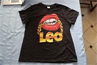 Ladies' Black T-shirt Size XL