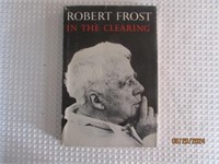 Book Robert Frost 1962 In The Clearing 1st Edition