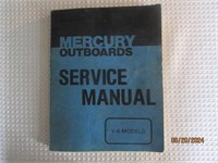 Book 1979 Service Manual Mercury Outboards V-6