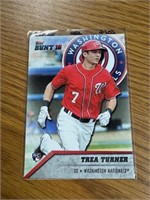 2016 Trae Turner Bunt Rookie