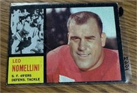 1962 Topps Leo Nomellini NFL 49ers #159