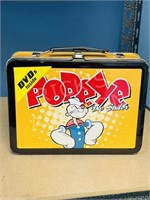 Popeye lunch pail w/ DVD