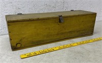 Small yellow tool box