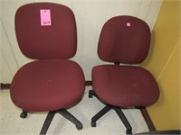 Burgundy Office Chairs