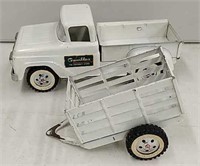 Tonka White Pickup -- Gambles Department Stores