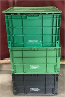 3 Brook Furniture Rental Plastic Totes