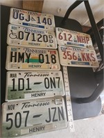 7 TN license plates