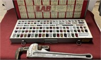 Pipe Wrench & Lock Cylinder Pin Kit
