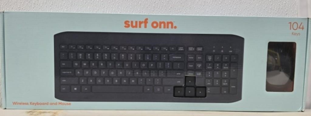 Surf Onn wireless mouse and keyboard
