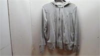 Danskin Gray Zipper Front Hoodie Jacket