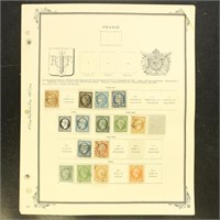 France Stamps 1849-1940 Mint Hinged and Used on pa