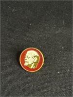 10K Gold Filled Lenin Pin