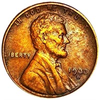 1933-D Lincoln Wheat Penny UNCIRCULATED