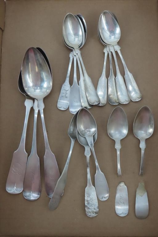 Sterling & Coin Silver Spoons