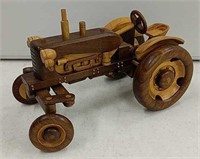 All Wooden Tractor -- Allis Chalmers Styling?