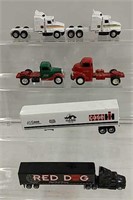 Group Lot of Misc. 1/64 Semi Cabs/Trailers