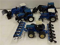 5x- Assorted Ford 1/32 Tractors