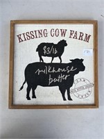 KISSING COW SIGN