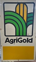 Large vintage AgriGold sign 5’x3’