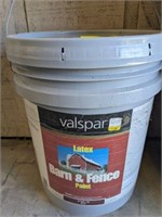 VALSPAR BARN AND FENCE RED 5 GALLONS