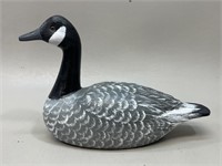 Carved Wood Canada Goose Decoy