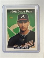 1993 Topps #559 Jamie Arnold 1992 Draft Pick!