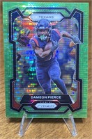 Dameon Pierce 2023 Prizm Green Pulsar