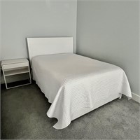 Home Meridian International White Full Bed #1