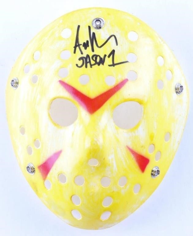 Ari Lehman Signed Jason "Friday the 13th" Mask I