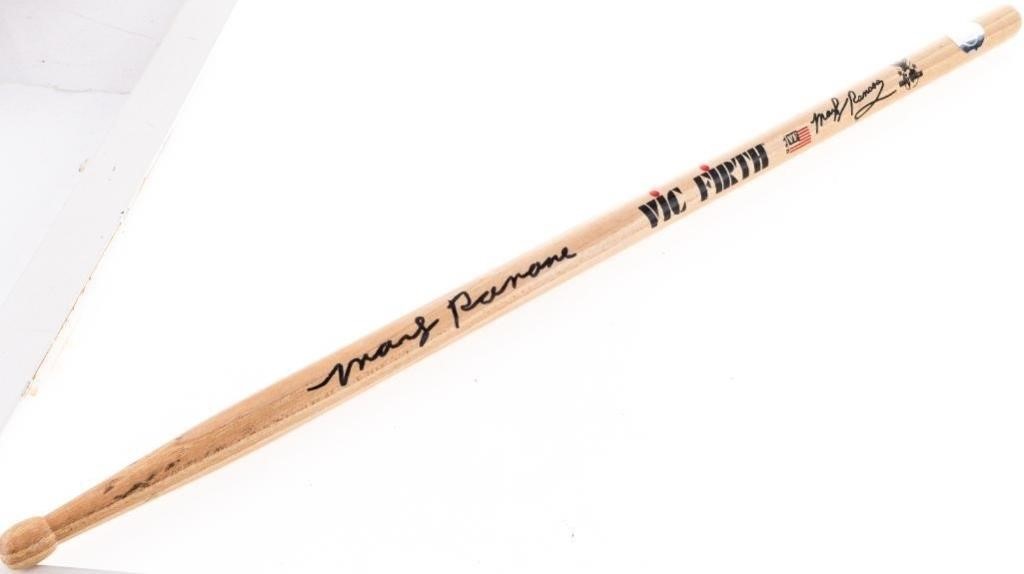 "Marky Ramone" Drum Stick - Autographed C.O.A. I
