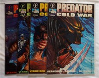 1991 Dark Horse Predator COLD WAR #1-4 Set!