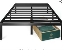 Zinus King Bed Frame â€“ Van 16 inch Bed Frame wit