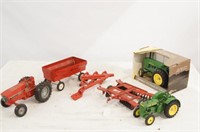 Collection of Six Vintage Tractors