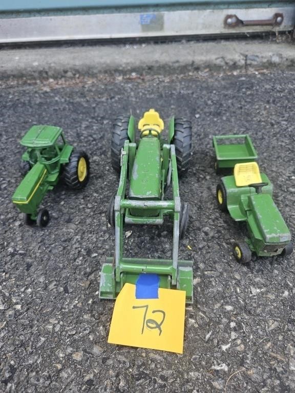 John deere die cast tractors