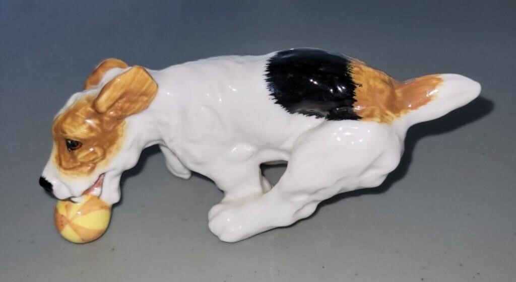 Dog At Play By: Royal Doulton HN1097- 2 x 5 x 2