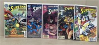 DC comics Superman and Supergirl comic books