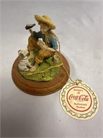 VINTAGE 1990 WILLITTS GALLERIES COKE BRAND F