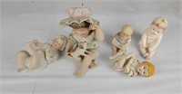 Ceramic toddler Figures