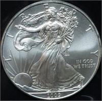 2009 1oz Silver Eagle Gem BU