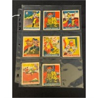(8) 1948 Leaf Pirates Cards