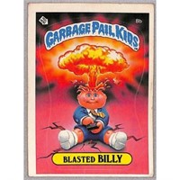 1985 Topps Garbage Pail Blasted Billy Series 1