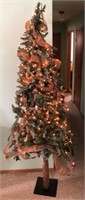9.5Ft Tall- Cowboy Theme Ornaments Christmas Tree