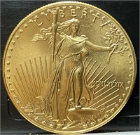 1989 $50 American Eagle Gold Bullion Coin, 1 oz