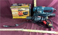 Lot Of Power Sanders And Power Drill