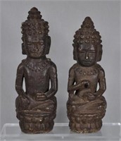 Two South East Asian deity figures