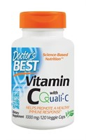 Doctor's Best Vitamin C with Q-C, 1000 Mg -120 CT