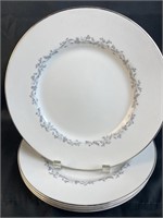 6 Silver Glade Eton's Haddon Hall 10'' Plates