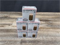 5 New Boxes of Sterling 7.62x39 (100 Rds)