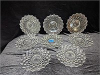 Set of (8) American Fostoria Salad Plates