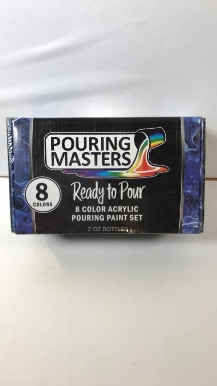 New Pouring Master Acrylic Paint Pouring Set
